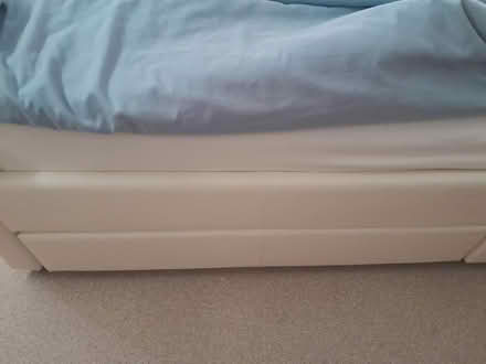 Photo of free Cream bed frame with storage (Yateley, Hampshire GU46) #3