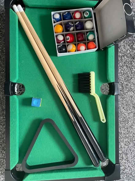 Photo of free Child’s pool table (Weaverham) #1