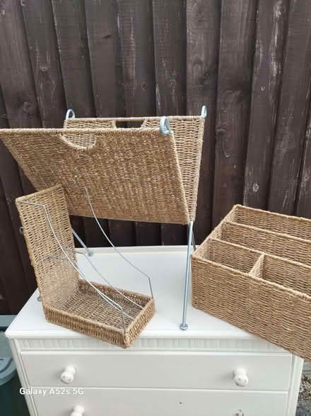 Photo of free Rattan Magazine Rack (Gorsedd CH8) #1
