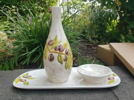 Photo of free Ceramic Oil Pourer & Dipping Trays (East Arlington) #1