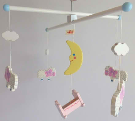 Photo of free Wooden Nursery/Cot Mobile (Littleover DE23) #1