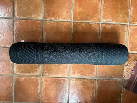 Photo of free Black Embroidered Bolster (Fairfax) #1