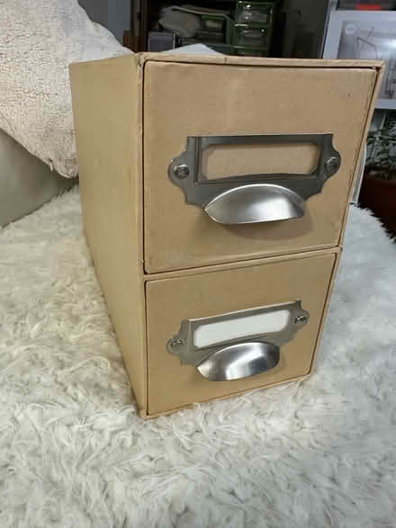 Photo of free Cardboard stationary drawers (BH8 Bournemouth) #1