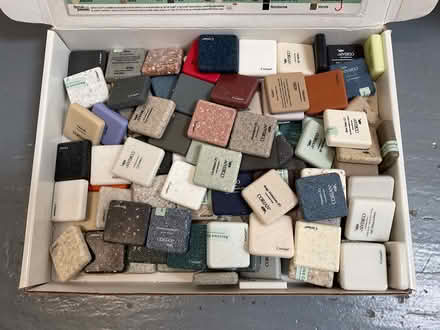 Photo of free Corian sample box (San Rafael) #2