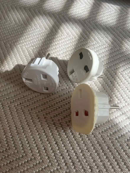 Photo of free 3 x continental adaptors (SE24) #2