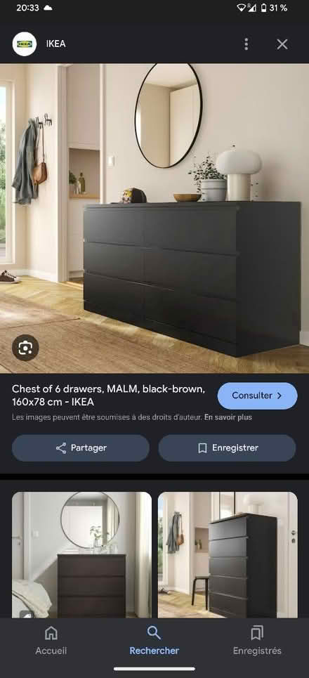 Photo of free Chest of 6 drawers IKEA Malm - E9 (E96EU) #2