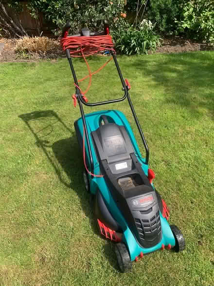 Photo of free Bosch lawn mower - not working (Barnes SW13) #1
