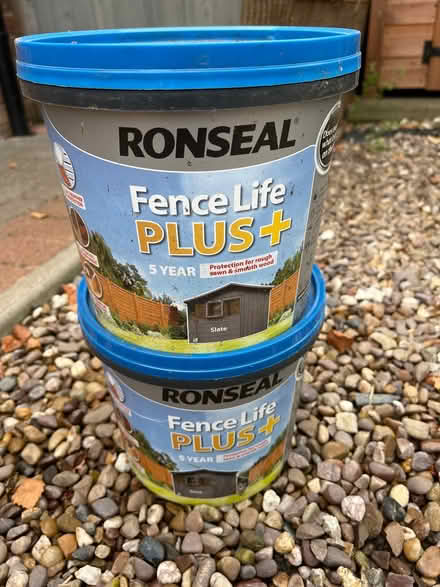 Photo of free Ronseal slate fence paint (Loscoe DE75) #1