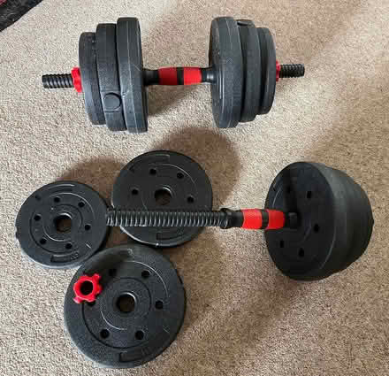 Photo of free Set of weights (Lenton NG7) #1