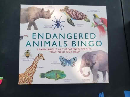 Photo of free NIB - Beautiful Animal Bingo game (East Arlington) #1