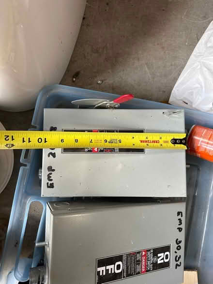 Photo of free Disconnect electrical boxes (Bowie) #2