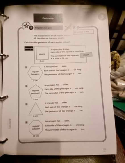 Photo of free Year 7 maths catch-up teaching materials (Central Lancaster LA1) #2