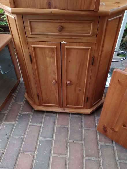 Photo of free Small wooden cabinet (Chippenham SN15) #1