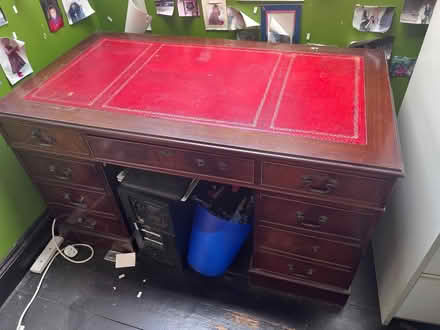 Photo of free Mahogany desk (Nether Edge S7) #1