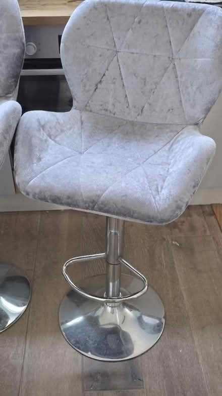 Photo of free Adjustable bar stool x2 (Bicester OX25 3) #1
