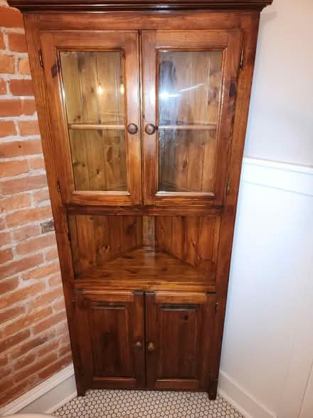 Photo of free Corner Cabinet Unit (Philadelphia, West Mt. Airy) #1