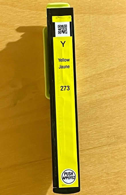 Photo of free Epson 273 yellow ink cartridge (El Cerrito) #2