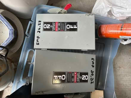 Photo of free Disconnect electrical boxes (Bowie) #3