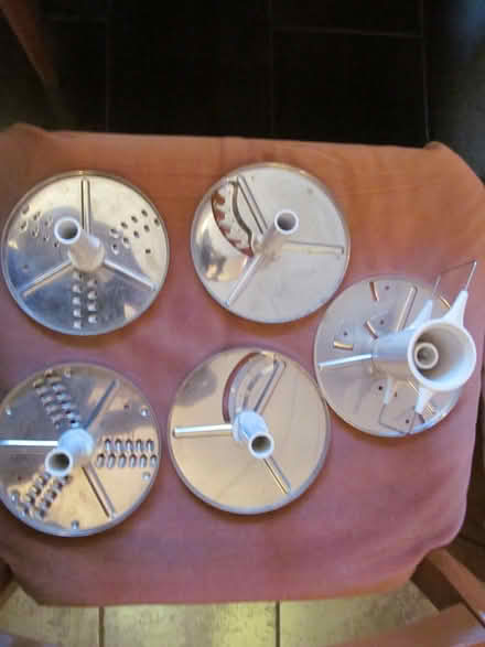 Photo of free Five food processor attachments (Sidcup DA14) #3