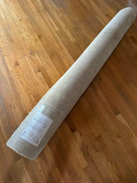 Photo of free Ikea Stonese Rug Beige 6’7” x 9’10” (Saratoga) #1