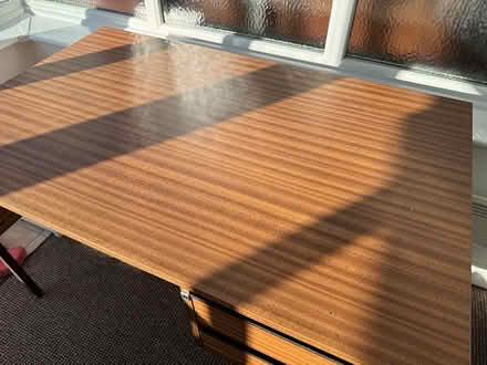 Photo of free Brown wooden desk (Telford) #2