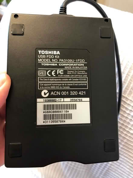 Photo of free Floppy disk drive- usb connection (Bignall End ST7) #2