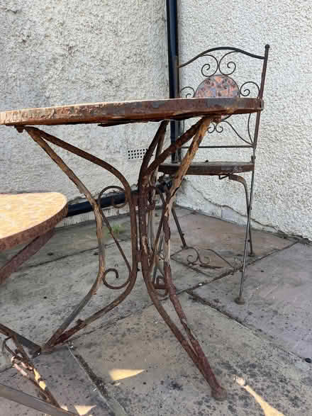 Photo of free Bistro table & chair set (Polegate BN24) #1