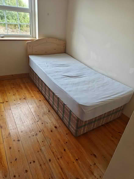 Photo of free Single Divan bed with headboard (Frenchpark, Oranmore) #1