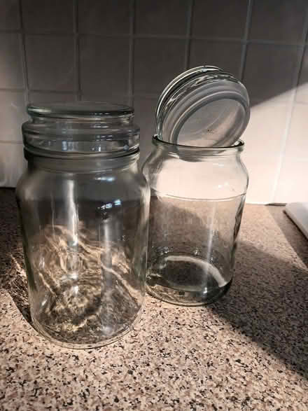 Photo of free Glass Storage Jars (Bernards Heath AL3) #1