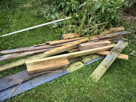 Photo of free Scrap lumber (Woodside Forest) #1