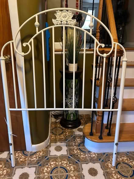 Photo of free Iron twin size bed (North Plainfield) #2