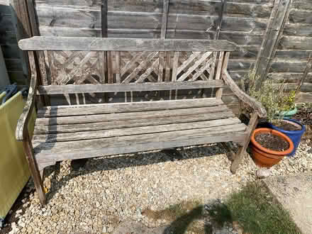 Photo of free Garden bench (Dean Court OX2) #1