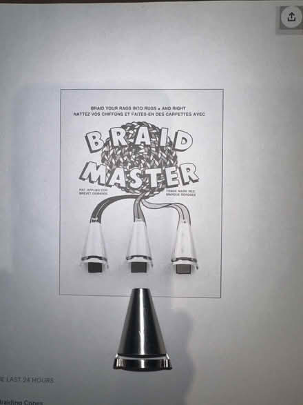 Photo of free 1 Braid Master Braiding Cone (Park Pacifica) #1