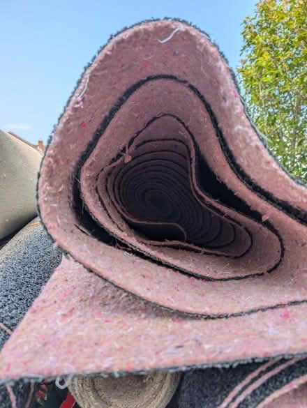 Photo of free Rolls of carpet underlay (Shenfield, CM15) #1