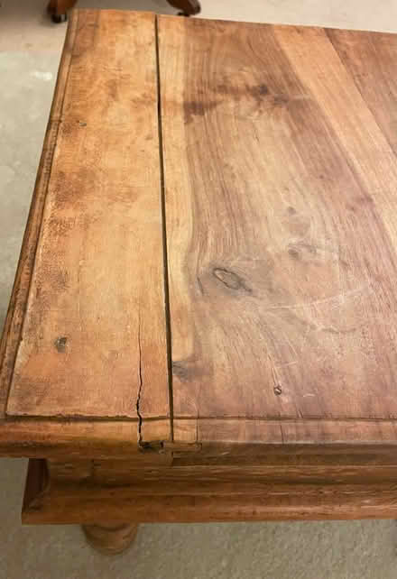 Photo of free Rustic wooden side table (Wickford SS11) #2