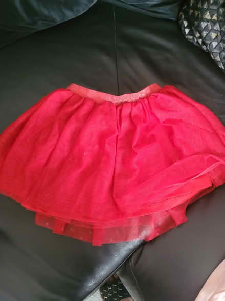 Photo of free Red frilly skirt (Slough, SL2) #1