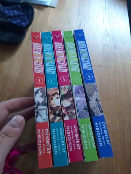 Photo of free 5 Manga books (Ashton-U-Lyne OL6) #1