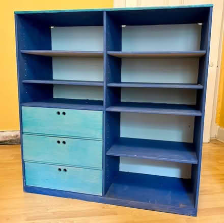 Photo of free Wooden shelving unit (Bruntsfield EH10) #2