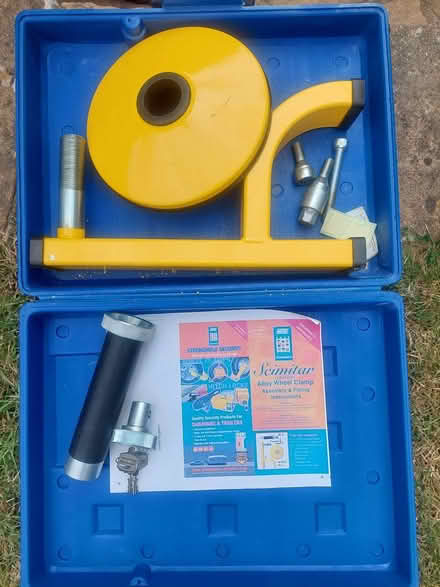 Photo of free Alloy wheel clamp (Warwick CV34) #1