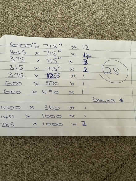 Photo of free Kitchen cupboard doors (Heald Green SK8) #2