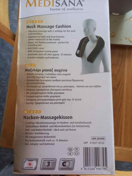 Photo of free Neck massage cushion (Goffs oak Waltham cross EN7) #2
