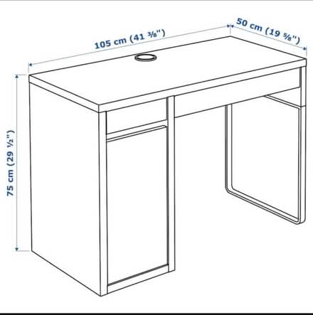 Photo of free IKEA “MICKE” Desk (N7 0DX, Tufnell Park) #2