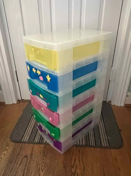 Photo of free Plastic drawer unit (Surbiton, KT5) #2