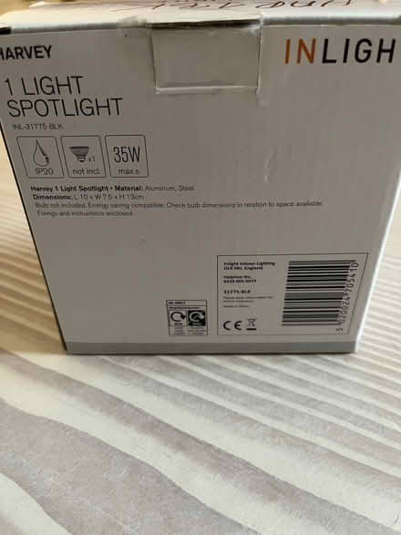 Photo of free Two black spotlights (Highbury and Islington) #4