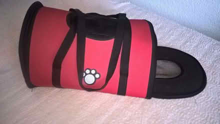 Photo of free well loved cat carrier (Clayton West HD8) #1