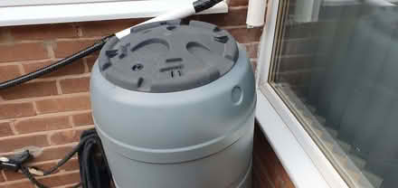 Photo of free Water butt, free to a good home. Stand included (Woodhouse Mill S13) #2