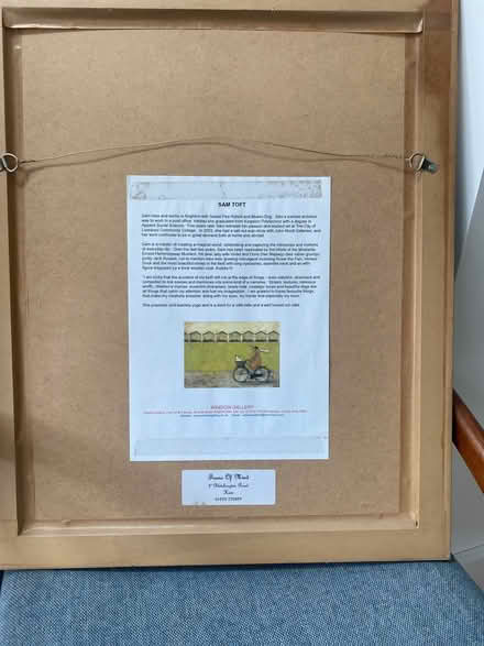 Photo of free Sam Toft framed artwork (Hove (Blatchington windmill)) #2