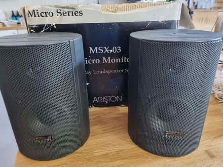 Photo of free Pair of speakers (East Blatchington BN25) #1