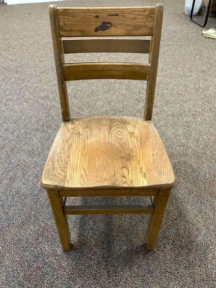 Photo of free Wood chairs (North Plainfield) #1