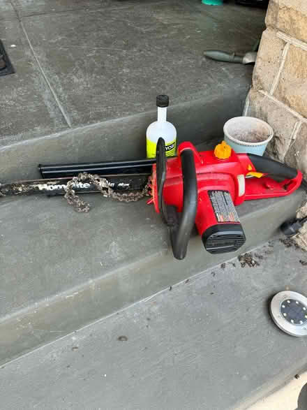 Photo of free Electric chain saw (Woodridge) #1